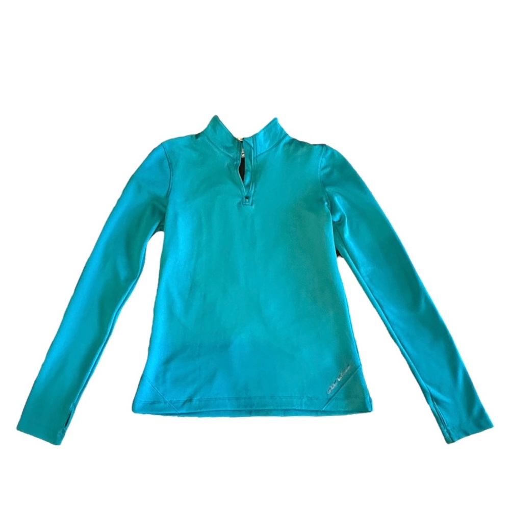 Under Armour women’s Half zip teal blue pull over jacket